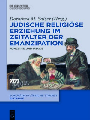 cover image of Jüdische religiöse Erziehung im Zeitalter der Emanzipation